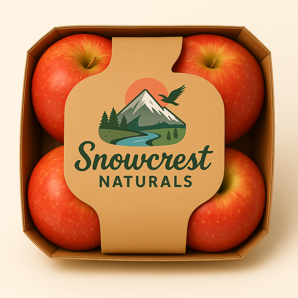 Packed Apples view 1